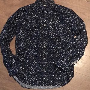 GAP Floral Dress Shirt